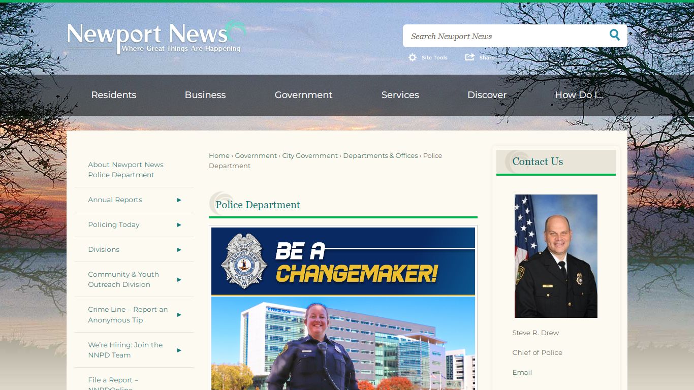 Police Department | Newport News, VA - Official Website